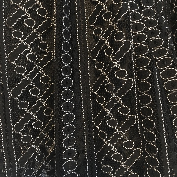 Korean black and white Elastic Skorts - Picture 2 of 6